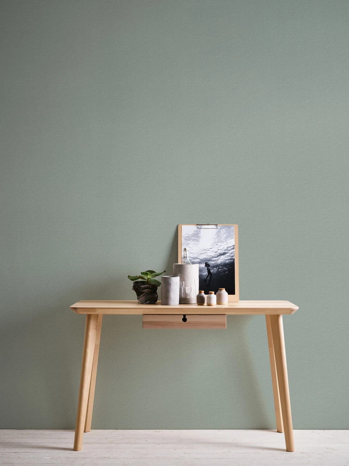 A.S. Creation Vliestapete 38744-6 AS Creation Grün Einfarbig 6 A.S. Creation Vliestapete 38744-6 AS Creation Grün Einfarbig - Image 6