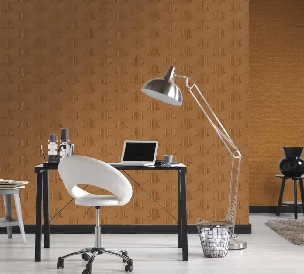 Vliestapete Waben-Optik Lutèce Braun 32659-6 1 Vliestapete Waben-Optik Lutèce Braun 32659-6